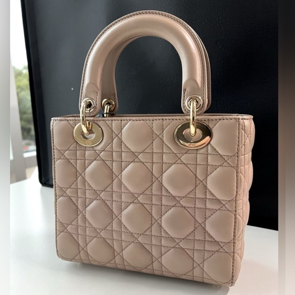Dior Beige lady dior lucky badges Quilted Handbag - Picture 8 of 13